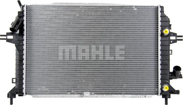 MAHLE CR 1857 000P - Радиатор, охлаждение двигателя avtokuzovplus.com.ua