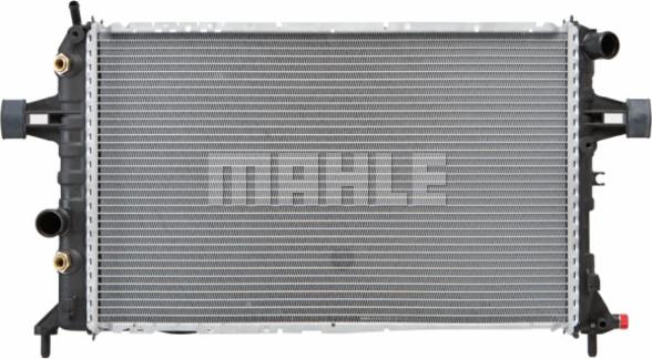 MAHLE CR 229 000P - Радіатор, охолодження двигуна autocars.com.ua