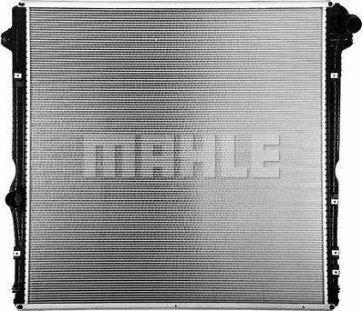 MAHLE CR 2453 000P - Радіатор, охолодження двигуна autocars.com.ua