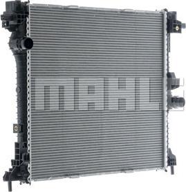 MAHLE CR 2587 000P - Радіатор, охолодження двигуна autocars.com.ua