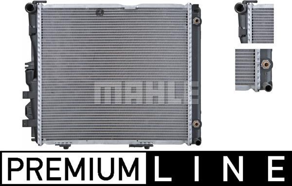 MAHLE CR 290 000P - Радіатор, охолодження двигуна autocars.com.ua