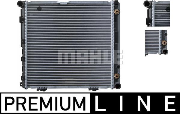 MAHLE CR 292 000P - Радіатор, охолодження двигуна autocars.com.ua