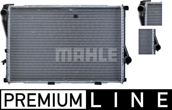 MAHLE CR 296 000P - Радіатор, охолодження двигуна autocars.com.ua