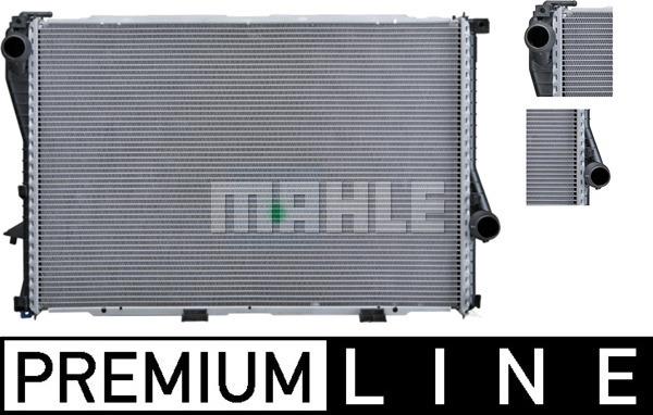 MAHLE CR 297 000P - Радіатор, охолодження двигуна autocars.com.ua