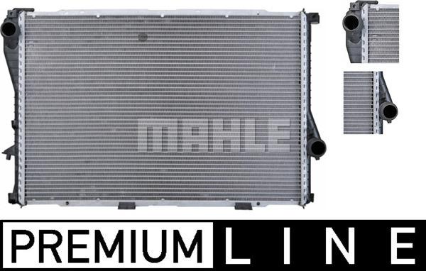 MAHLE CR 298 000P - Радіатор, охолодження двигуна autocars.com.ua