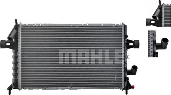 MAHLE CR 305 000S - Радіатор охолодження autocars.com.ua