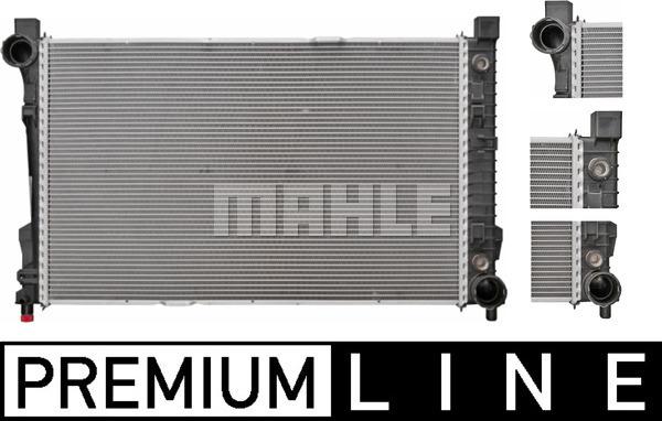 MAHLE CR 387 000P - Радиатор, охлаждение двигателя avtokuzovplus.com.ua