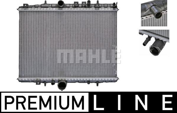 MAHLE CR 393 000P - Радіатор, охолодження двигуна autocars.com.ua