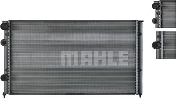 MAHLE CR 410 000S - Радіатор, охолодження двигуна autocars.com.ua