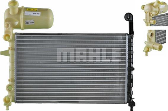 MAHLE CR 448 000S - Радіатор, охолодження двигуна autocars.com.ua