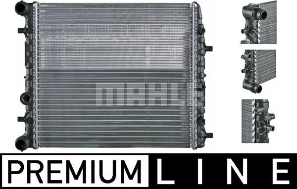 MAHLE CR 454 000P - Радиатор, охлаждение двигателя autodnr.net