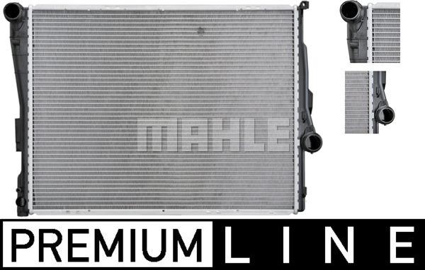 MAHLE CR 457 000P - Радіатор, охолодження двигуна autocars.com.ua