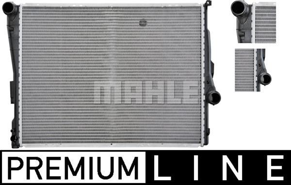 MAHLE CR 458 000P - Радіатор, охолодження двигуна autocars.com.ua