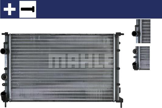 MAHLE CR 494 000S - Радіатор, охолодження двигуна autocars.com.ua