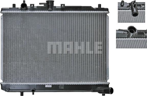 MAHLE CR 534 000S - Радіатор, охолодження двигуна autocars.com.ua