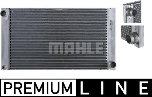 MAHLE CR 577 000P - Радіатор, охолодження двигуна autocars.com.ua