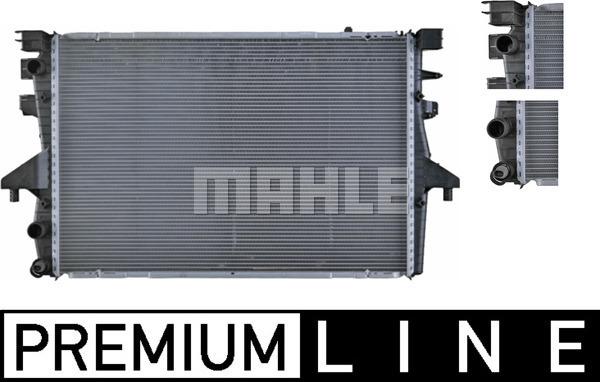 MAHLE CR 585 000P - Радіатор охолодження autocars.com.ua