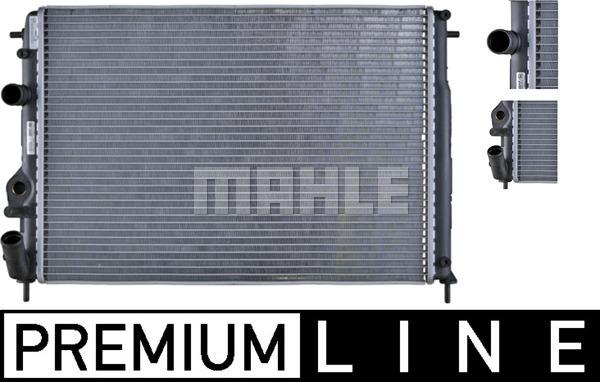 MAHLE CR 602 000P - Радіатор, охолодження двигуна autocars.com.ua