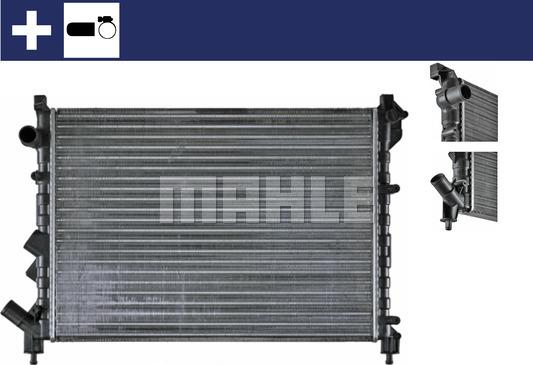 MAHLE CR 610 000S - Радіатор, охолодження двигуна autocars.com.ua