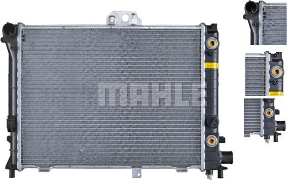 MAHLE CR 657 000S - Радіатор, охолодження двигуна autocars.com.ua