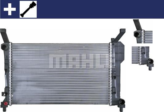 MAHLE CR 660 000S - Радіатор, охолодження двигуна autocars.com.ua