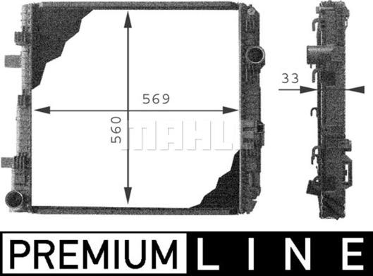 MAHLE CR 671 000P - 1 autocars.com.ua