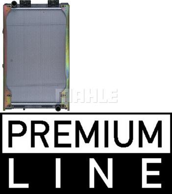 MAHLE CR 684 000P - Радіатор, охолодження двигуна autocars.com.ua