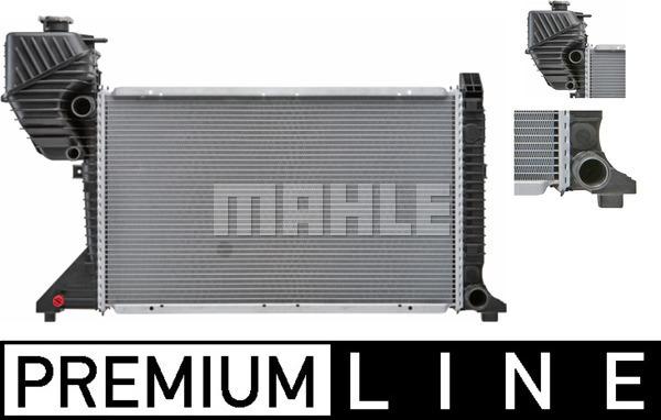 MAHLE CR 697 000P - Радіатор, охолодження двигуна autocars.com.ua