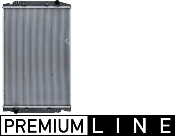 MAHLE CR 705 000P - Радіатор, охолодження двигуна autocars.com.ua