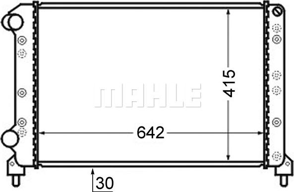 MAHLE CR 753 000S - 0 autocars.com.ua