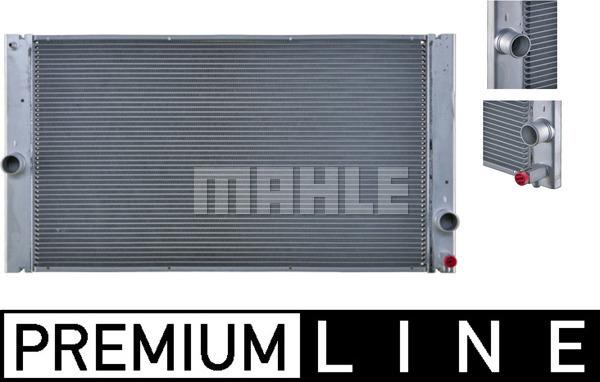 MAHLE CR 779 000P - Радіатор, охолодження двигуна autocars.com.ua