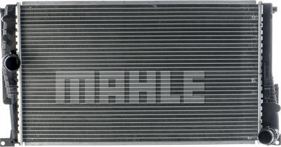 MAHLE CR 824 000P - Радіатор, охолодження двигуна autocars.com.ua