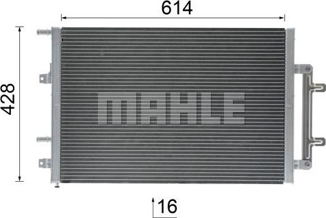 MAHLE CR 868 000P - Радіатор, охолодження двигуна autocars.com.ua