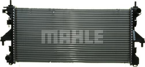 MAHLE CR 885 000P - Радіатор, охолодження двигуна autocars.com.ua