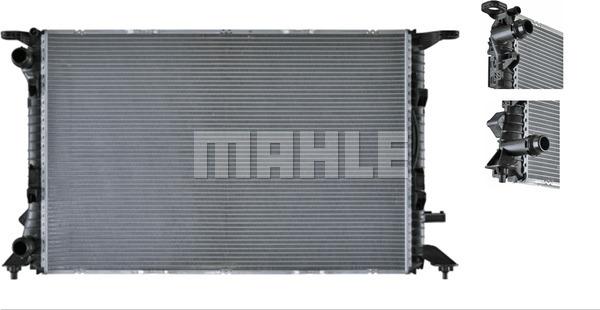 MAHLE CR 905 000P - Радіатор, охолодження двигуна autocars.com.ua