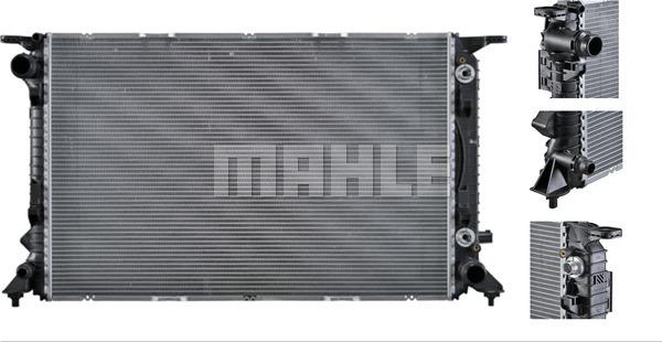 MAHLE CR 912 000P - Радіатор, охолодження двигуна autocars.com.ua