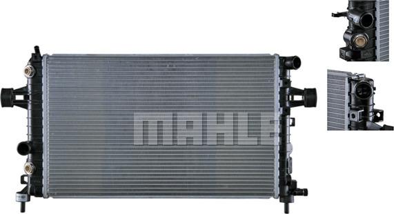 MAHLE CR 918 000S - Радіатор, охолодження двигуна autocars.com.ua