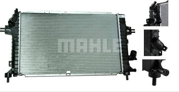 MAHLE CR 920 000P - Радіатор, охолодження двигуна autocars.com.ua