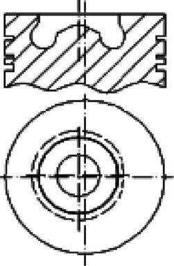 MAHLE E0210190 - Поршень autocars.com.ua