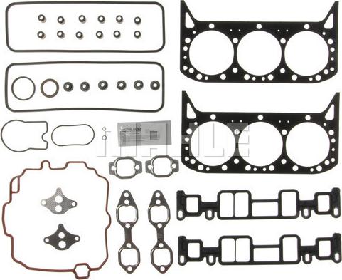 MAHLE HS5744F - Комплект прокладок, головка циліндра autocars.com.ua