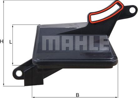 MAHLE HX 188 - Гідрофільтри, автоматична коробка передач autocars.com.ua
