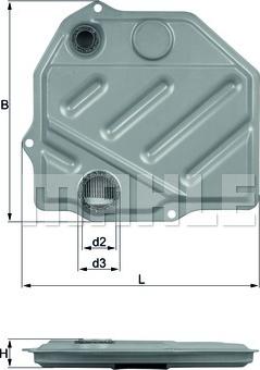 MAHLE HX 46 - Гідрофільтри, автоматична коробка передач autocars.com.ua