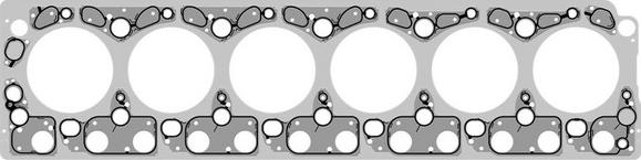 MAHLE JC48760/6 - Прокладка, головка циліндра autocars.com.ua