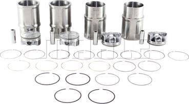 MAHLE K0440040 - Ремонтний комплект, поршень / гільза циліндра autocars.com.ua
