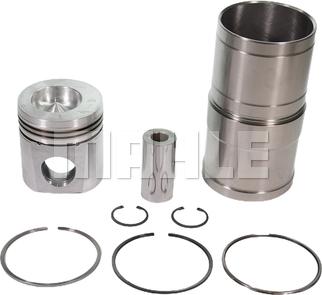 MAHLE K21760 - Ремонтний комплект, поршень / гільза циліндра autocars.com.ua