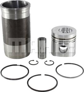 MAHLE K26500 - Ремонтний комплект, поршень / гільза циліндра autocars.com.ua