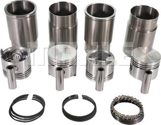 MAHLE K59000 - Ремонтний комплект, поршень / гільза циліндра autocars.com.ua