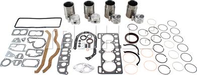 MAHLE K59302 - Ремонтний комплект, поршень / гільза циліндра autocars.com.ua