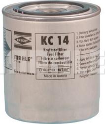 MAHLE KC 14 - Паливний фільтр autocars.com.ua