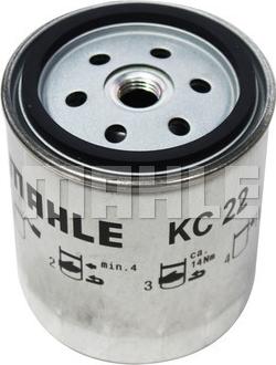 MAHLE KC 22 - Фильтр топливный Daimler autocars.com.ua